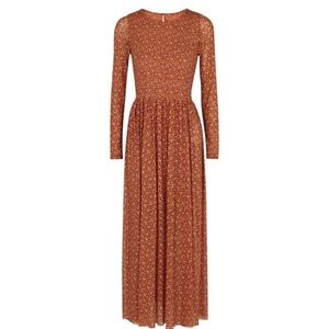 Free People Medium Hello & Goodbye floral mesh maxi dress